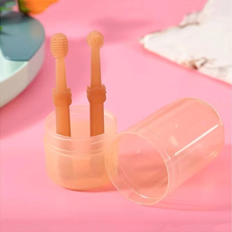 Dogs Toothbrush Dental Cleaning Brushes for Cleaning Pet Mouth 360-degree Brush Cats Dogs Dental-Health Silicone